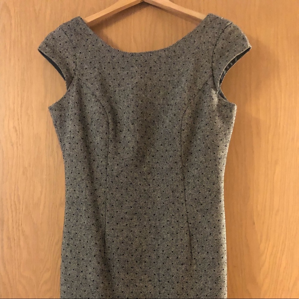 Wool-blend dress